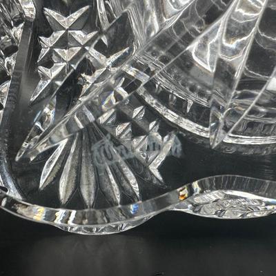 Waterford Crystal Teddy Bear Quartz Desk Clock