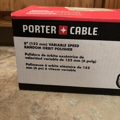LOT 127: Porter & Cable 6" Variable Speed Random Orbit Polisher