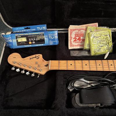 LOT 128: Squier Strat by Fender Electric Guitar