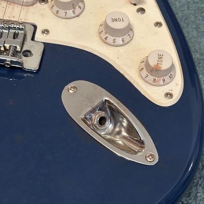 LOT 128: Squier Strat by Fender Electric Guitar
