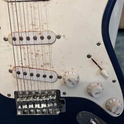 LOT 128: Squier Strat by Fender Electric Guitar
