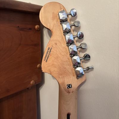 LOT 128: Squier Strat by Fender Electric Guitar