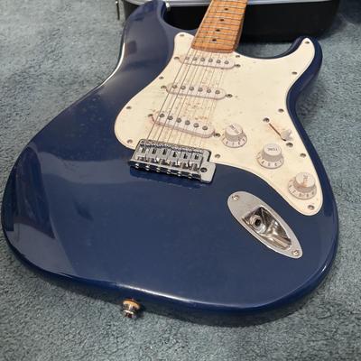 LOT 128: Squier Strat by Fender Electric Guitar