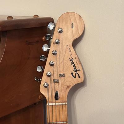 LOT 128: Squier Strat by Fender Electric Guitar