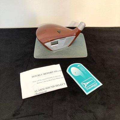 LOT 137: Sports Collection - Flyer's Stanley Cup Puck and Net / Puzzle, Golf Clock, Buick Super Bowl XXV Silver Anniversary Trading...