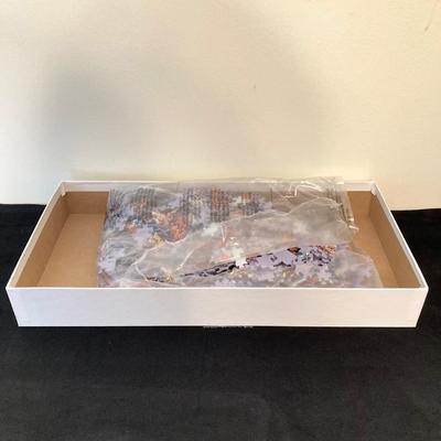 LOT 137: Sports Collection - Flyer's Stanley Cup Puck and Net / Puzzle, Golf Clock, Buick Super Bowl XXV Silver Anniversary Trading...