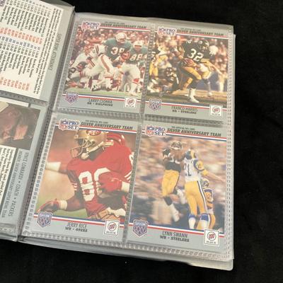 LOT 137: Sports Collection - Flyer's Stanley Cup Puck and Net / Puzzle, Golf Clock, Buick Super Bowl XXV Silver Anniversary Trading...