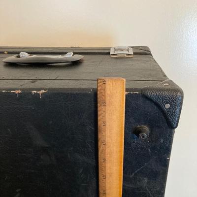 LOT 138: J. Meister Red Accordion with Carrying Case and Key