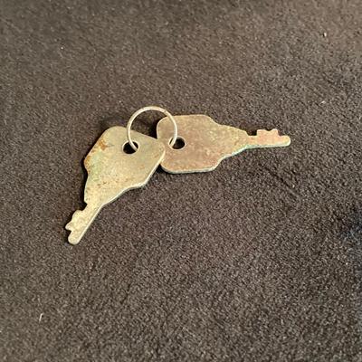 LOT 138: J. Meister Red Accordion with Carrying Case and Key