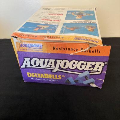 LOT 143: Fitness Collection - CCM Tyke Expandable Ice Skates, Aqua Jogger Deltabells, Replacement Wheels, Free Spirit Skateboard and RVCA...