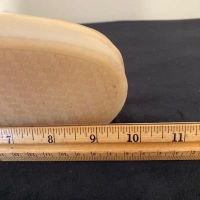 LOT 145: All That Glitters is Gold - Vintage High Top Velcro Light Up Sneakers / Shoes with Estee Lauder Gold Travel Case