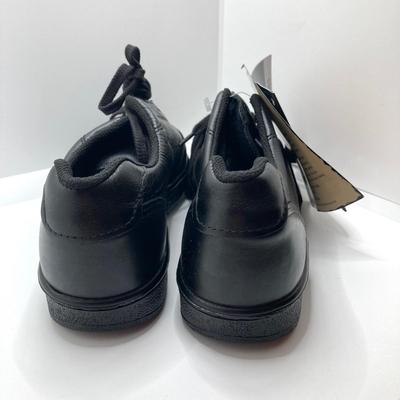 LOT 146: Lady Thorogood Classic Work Shoe Size 6 and L.B. Evans Men's 8346 Size 9.5 Leather Upper Shoe