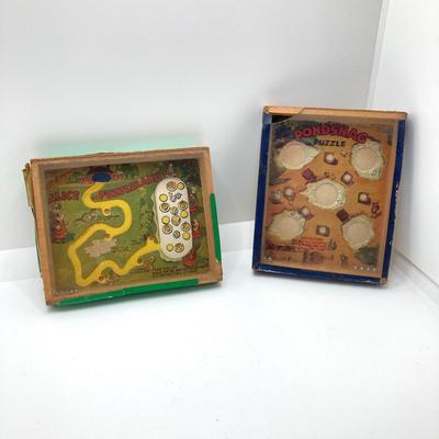 LOT 147: Vintage This and That Collection - Longaberger Mug, Alice in Puzzleland / Pondsnag Puzzles, The Barclay Philadelpha Glass...