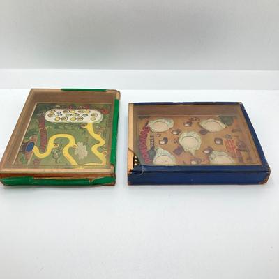 LOT 147: Vintage This and That Collection - Longaberger Mug, Alice in Puzzleland / Pondsnag Puzzles, The Barclay Philadelpha Glass...