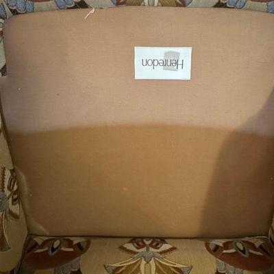 Pair of Henredon Wingback Armchairs