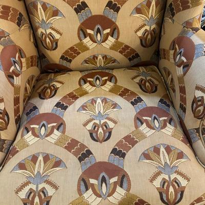 Pair of Henredon Wingback Armchairs