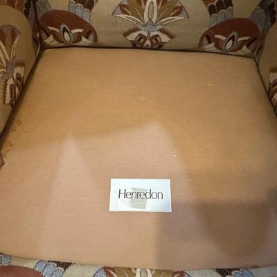 Pair of Henredon Wingback Armchairs