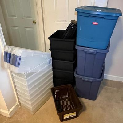 Rubbermaid and Spacemaker Storage Bins (BS-BC*)