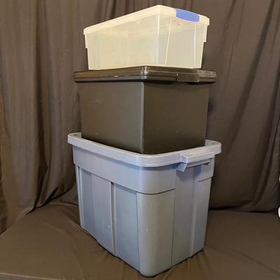 Rubbermaid and Spacemaker Storage Bins (BS-BC*)