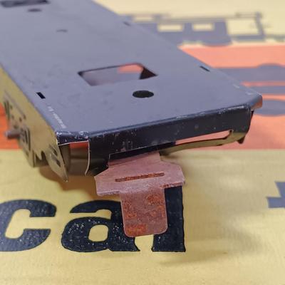 LOT 166: Vintage Marx Coal Tender and NYC Caboose with Other Metal O Gauge Train Cars, Metal Track & Train Magazines