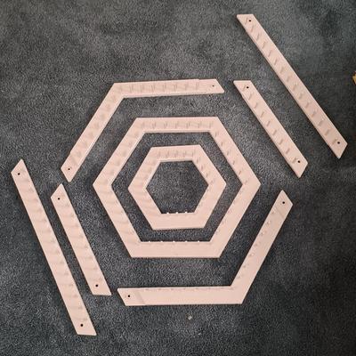 LOT 165: Vintage Golden Hands Textile Craft Books, Kenner Knit Magic & Wood and Plastic Looms