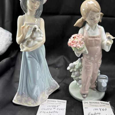 Sale Photo Thumbnail #476: 6 Lladro or Nao figurines all in perfect condition. No original boxes or COA. Can be shipped  double double boxed. These Lladros were part of a large collection from an avid Lladro fan. being sold now to benefit the family.