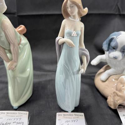 Sale Photo Thumbnail #491: 6 Lladro or Nao figurines all in perfect condition. No original boxes or COA. Can be shipped  double double boxed. These Lladros were part of a large collection from an avid Lladro fan. being sold now to benefit the family.