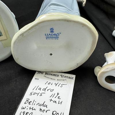 Sale Photo Thumbnail #515: 6 Lladro or Nao figurines all in perfect condition. No original boxes or COA. Can be shipped  double double boxed. These Lladros were part of a large collection from an avid Lladro fan. being sold now to benefit the family. The two clowns are made in Chin