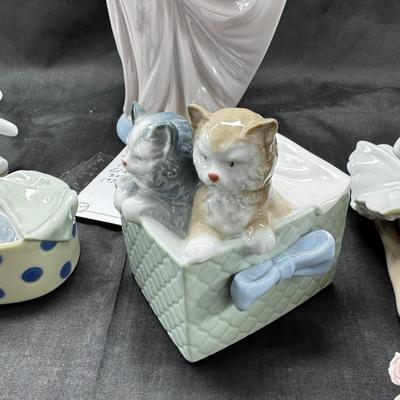 Sale Photo Thumbnail #520: 6 Lladro or Nao figurines all in perfect condition. No original boxes or COA. Can be shipped  double double boxed. These Lladros were part of a large collection from an avid Lladro fan. being sold now to benefit the family.