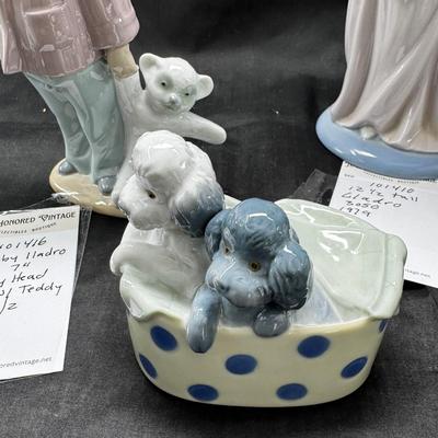 Sale Photo Thumbnail #521: 6 Lladro or Nao figurines all in perfect condition. No original boxes or COA. Can be shipped  double double boxed. These Lladros were part of a large collection from an avid Lladro fan. being sold now to benefit the family.