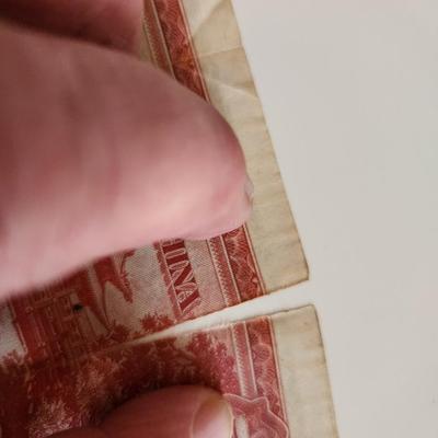 1936 Central Bank of China 50 Yuan Banknote