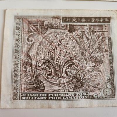 Grouping of WW2 Military Currency Notes