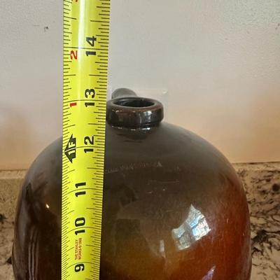 Antique Peoria Pottery Co. Stoneware Jug with Handle