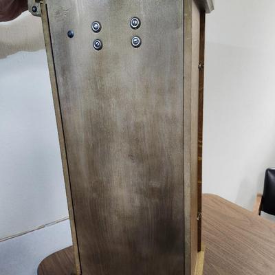 Sale Photo Thumbnail #48: Here is an outstanding holiday gift for yourself or someone you love!
This clock is in lovely condition, made in West Germany.
It has 4 chimes (the sound resonates beauty).  Complete with the winding key.  
28.5 inches x 13 inches
Wall mount
Whitt, St. Mi