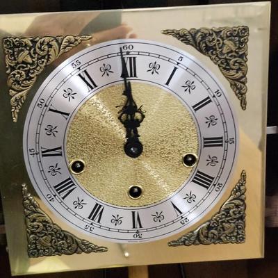 Sale Photo Thumbnail #47: Here is an outstanding holiday gift for yourself or someone you love!
This clock is in lovely condition, made in West Germany.
It has 4 chimes (the sound resonates beauty).  Complete with the winding key.  
28.5 inches x 13 inches
Wall mount
Whitt, St. Mi