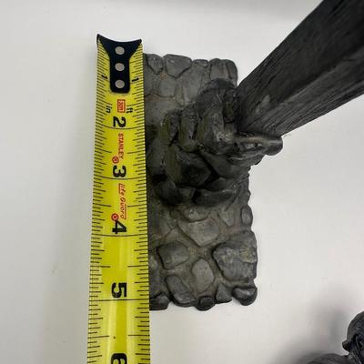 Michael Ricker (Rawcliffe) Pewter Nativity Set with Stable, Made in USA