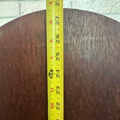 Victorian-Style Tabletop Dresser Mirror with Carved Wood Base and Trinket Wells