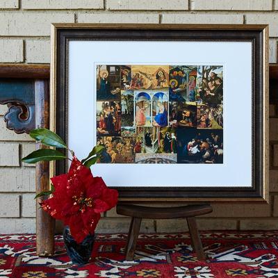 Sale Photo Thumbnail #60: Beautiful giclee print, framed and matted
23.25 x 19 inches, finished size
Annie Ehrenreich is the artist
Beautiful Renaissance style print.
