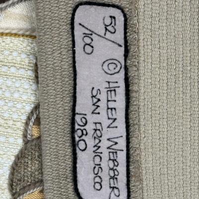 Sale Photo Thumbnail #64: Signd, Limited Edition Tapestry from the Classics Collection  52/100
Made with natural fibers, this is a magnificent tapestry 
signed, lower left 
6 feet by 4 feet, retails at $2750.00 to $6000.00
good condition, minimal staining on the back