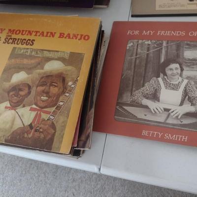 Assortment of Vinyl Albums Dulcimer, Folk Music, Blue Grass, Other Choice D