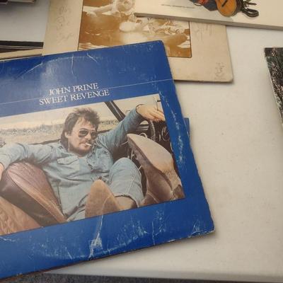 Assortment of Vinyl Albums Country Rock, Bluegrass, Other Choice E