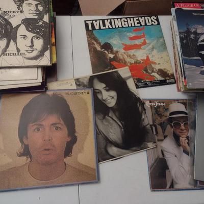 Assortment of Vinyl Albums Pop, Rock, Ragtime, Other Choice F