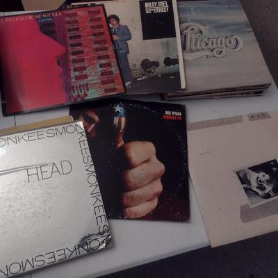 Assortment of Vinyl Albums Pop, Rock, Ragtime, Other Choice F