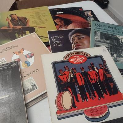 Assortment of Vinyl Albums Pop, Rock, Ragtime, Other Choice F