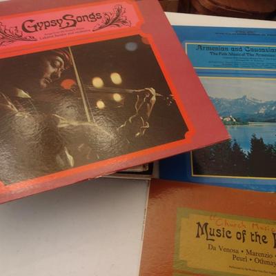 Assortment of Vinyl Albums Ethnic, Cultural, Medieval World Music Other Choice G