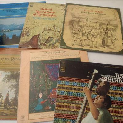 Assortment of Vinyl Albums Ethnic, Cultural, Medieval World Music Other Choice G