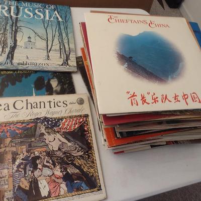 Assortment of Vinyl Albums Ethnic, Cultural, Medieval World Music Other Choice G