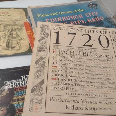 Assortment of Vinyl Albums Ethnic, Cultural, Medieval World Music Other Choice G