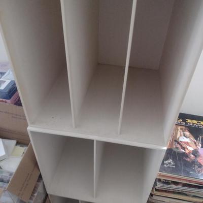 Three Tier Vinyl Record Storage Cubicles
