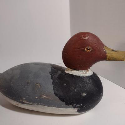 Set of Three Vintage Hand Carved Wood Decoy Ducks
